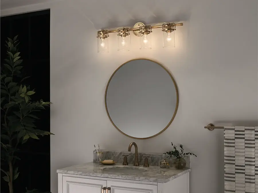 Brinley 4-Light Vanity Light in Champagne Bronze - Image 10