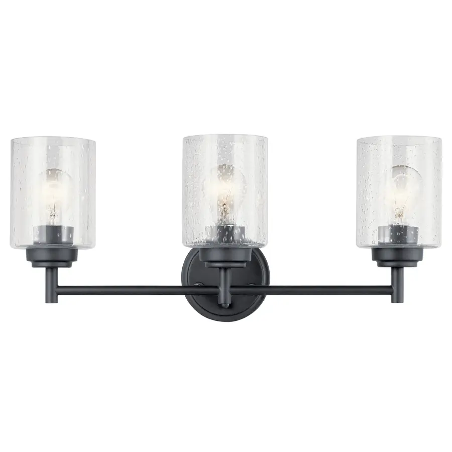 Winslow 3-Light Bath Vanity in Black