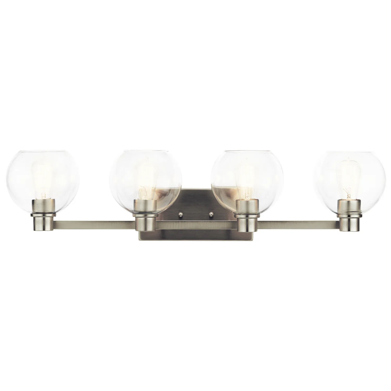 Harmony 4-Light Bath Vanity in Brushed Nickel