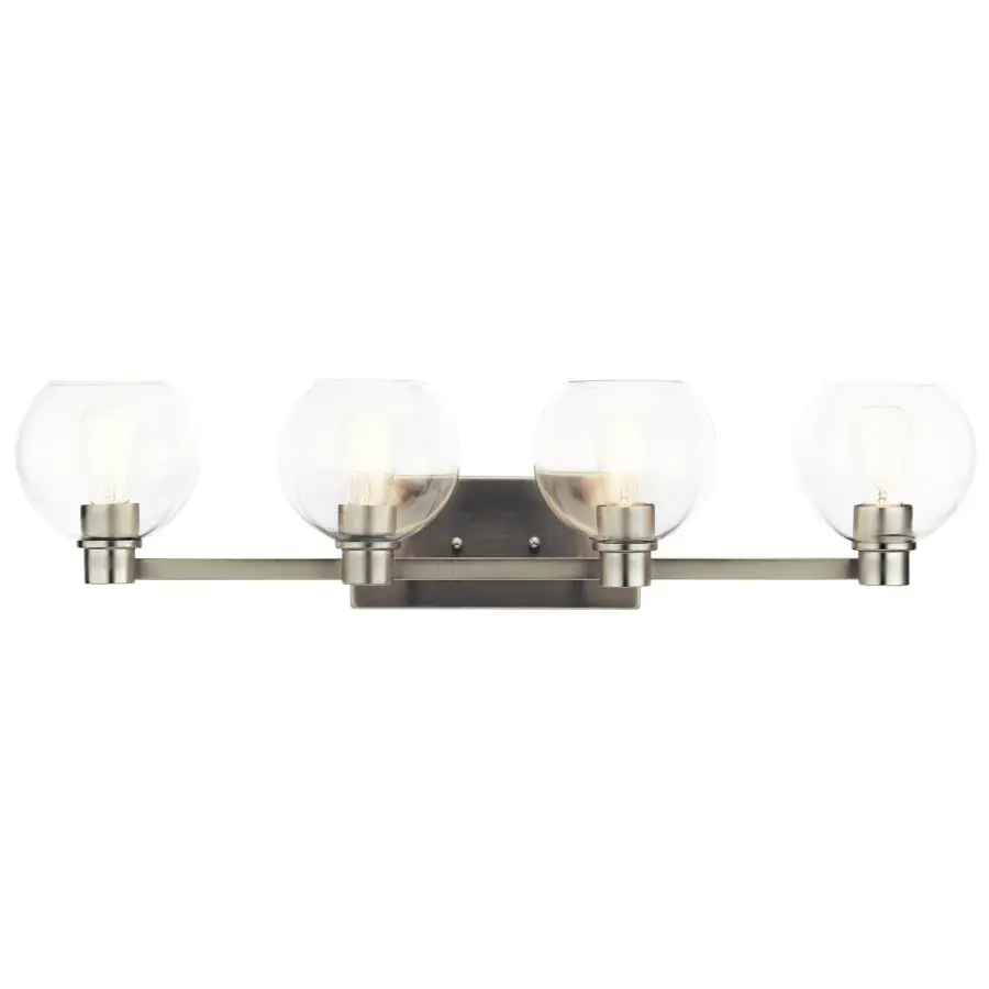 Harmony 4-Light Bath Vanity in Brushed Nickel