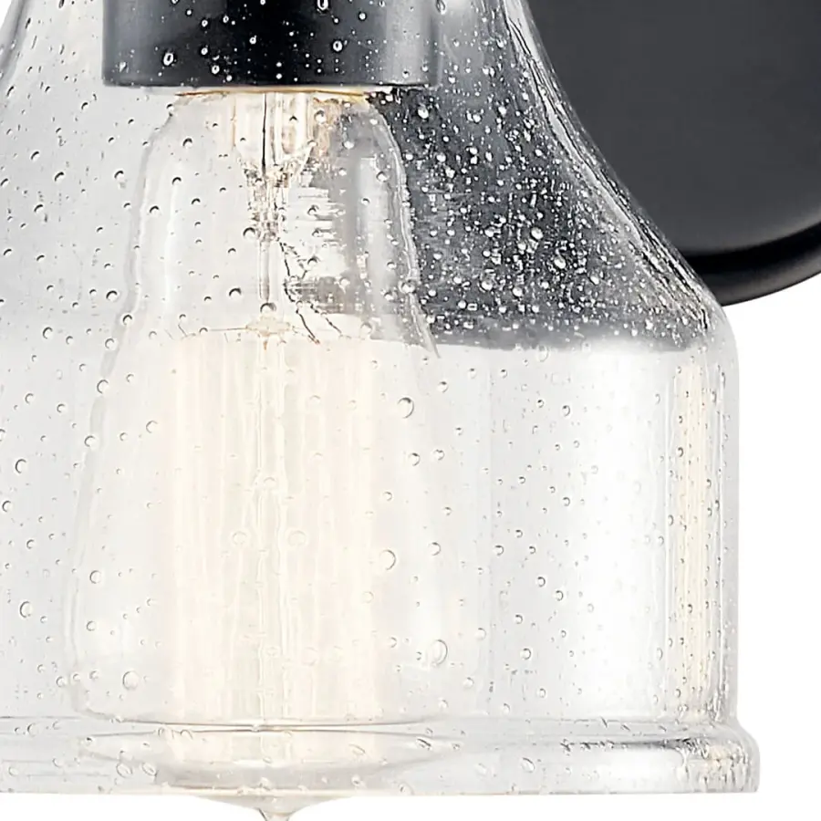 Avery 2-Light Vanity Light in Black - Image 4