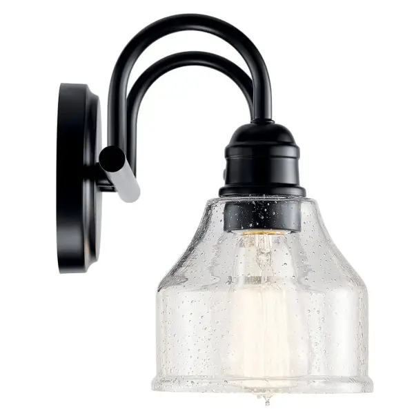 Avery 2-Light Vanity Light in Black - Image 5