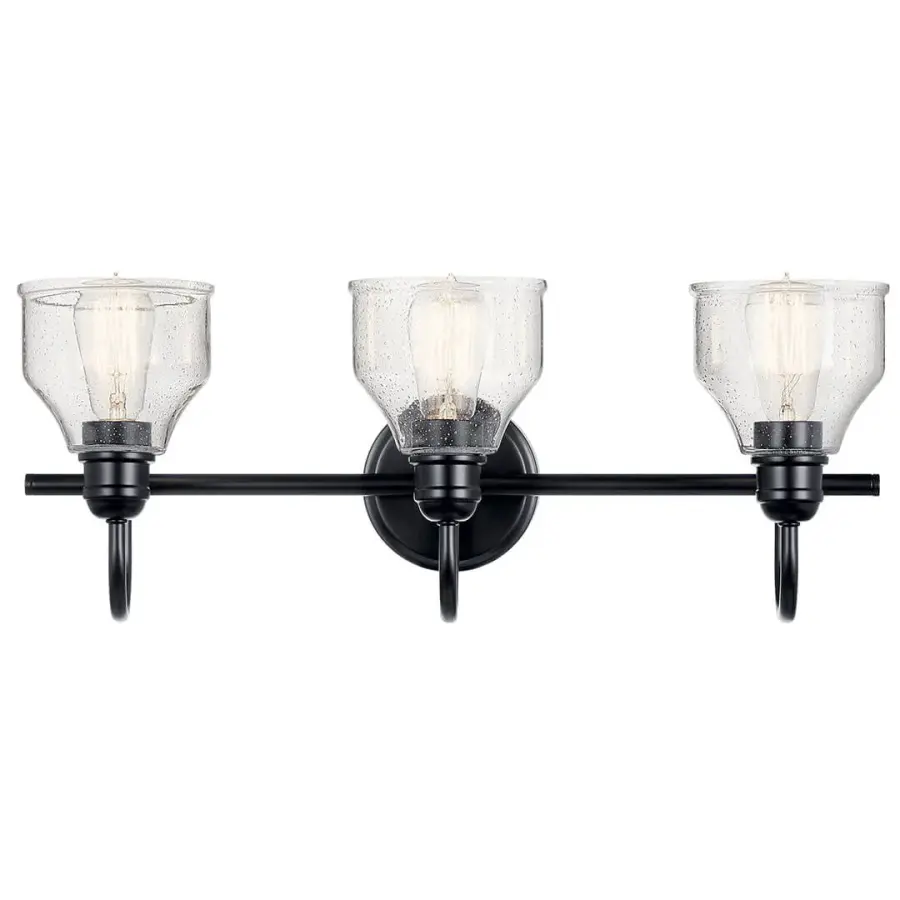 Avery 3-Light Vanity Light in Black - Image 2