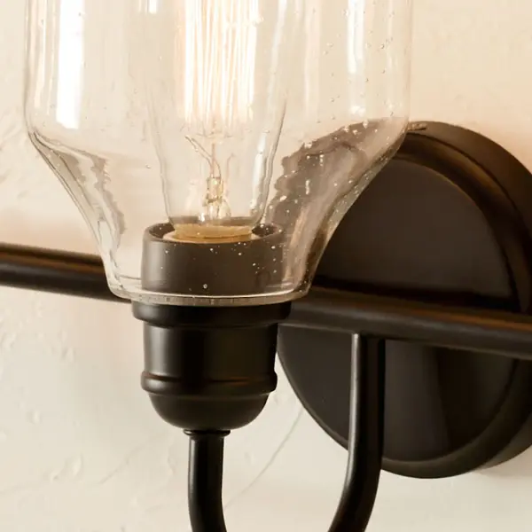 Avery 3-Light Vanity Light in Black - Image 3