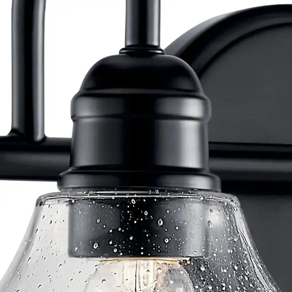 Avery 4-Light Vanity Light in Black - Image 3