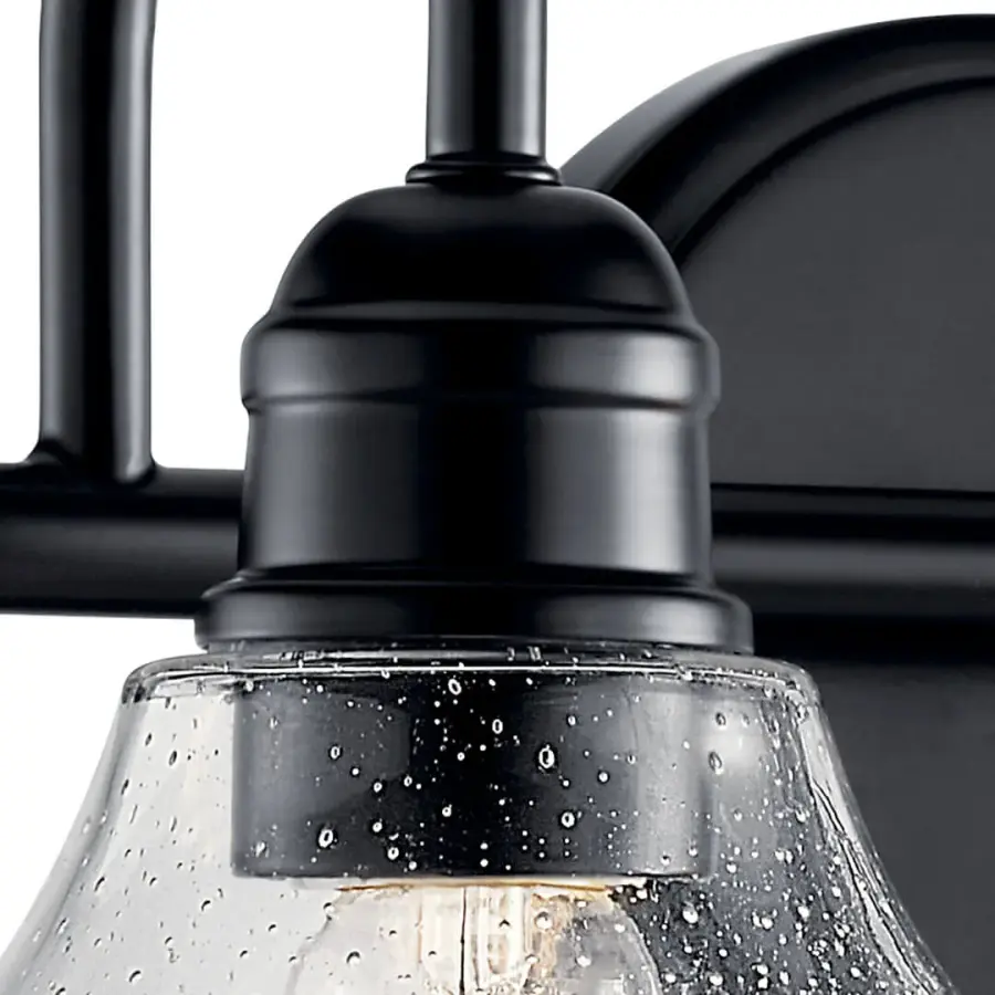 Avery 4-Light Vanity Light in Black - Image 3
