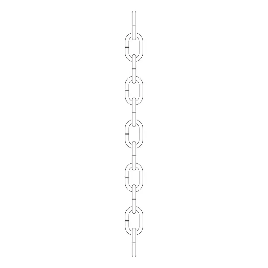 Versatile 36-Inch Chain for Custom Pendant Height Adjustment