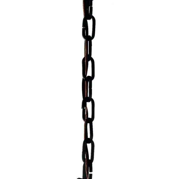 This 36-inch square chain accessory provides flexible hanging options for pendant lights. Available in multiple finishes to match your fixture, it allows precise height adjustment for optimal lighting placement.