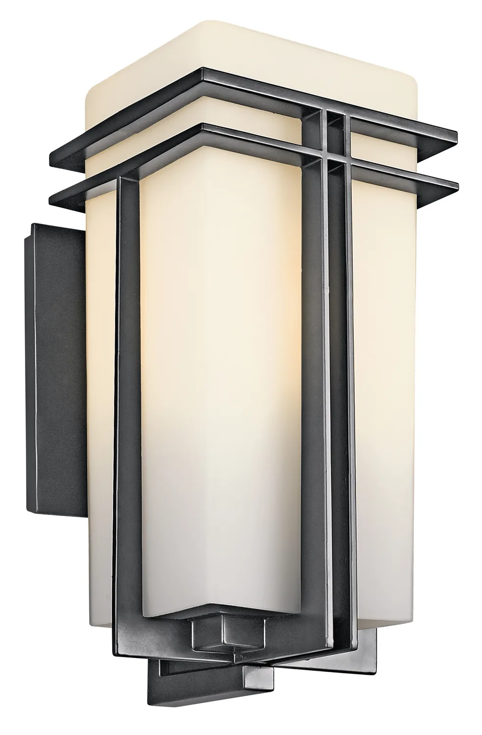 Tremillo Outdoor Wall Sconce in Black