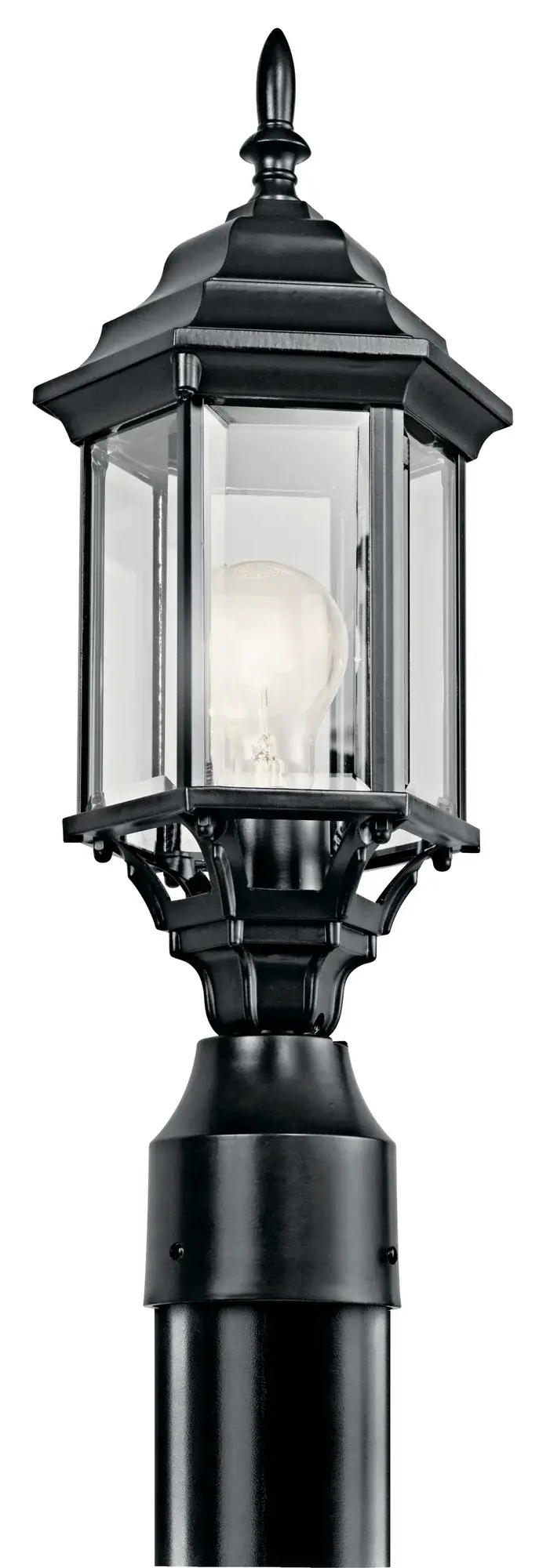 Classic Outdoor Post Light with Timeless Appeal - Image 1