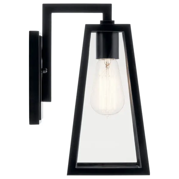 Classic Outdoor Wall Light with Clear Glass and Wet-Rated Durability - Image 4