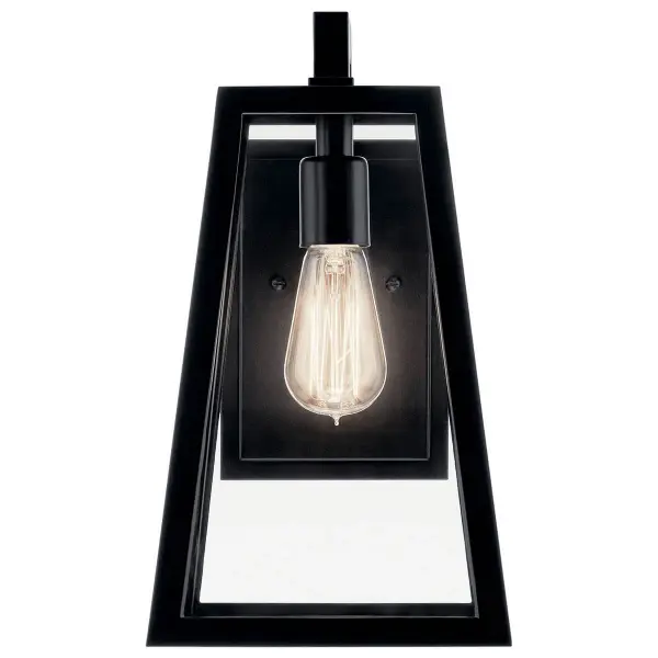 Classic Outdoor Wall Light with Clear Glass and Wet-Rated Durability - Image 3
