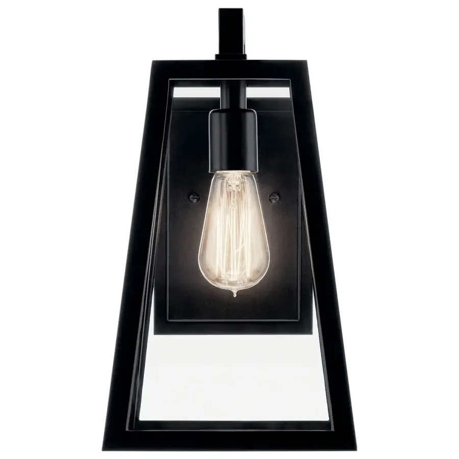 Classic Outdoor Wall Light with Clear Glass and Wet-Rated Durability - Image 3