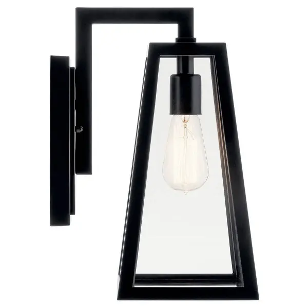 Classic Outdoor Wall Light with Clear Glass and Wet-Rated Durability - Image 4