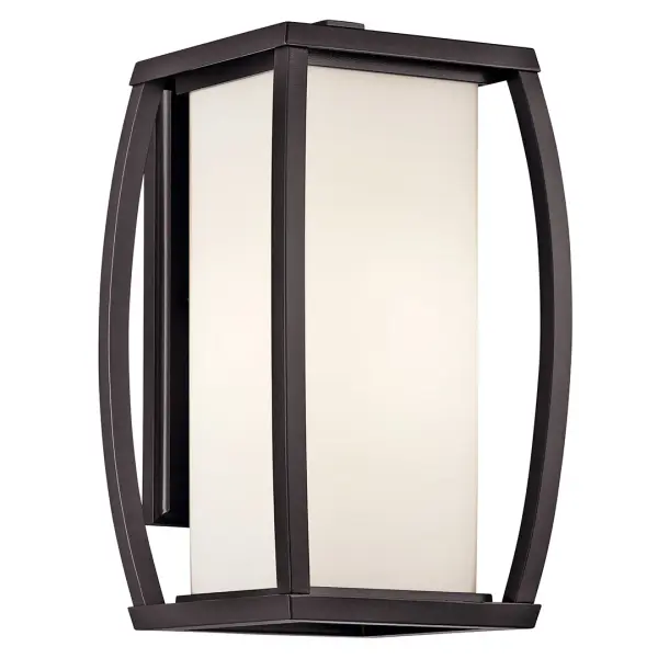 The Bowen Outdoor Wall Light combines classic design with modern functionality. Its architectural bronze finish and satin etched glass create warm, inviting illumination perfect for entryways and outdoor living spaces.
