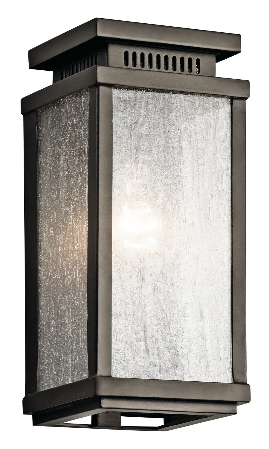 Manningham One Light Outdoor Wall Mount in Olde Bronze