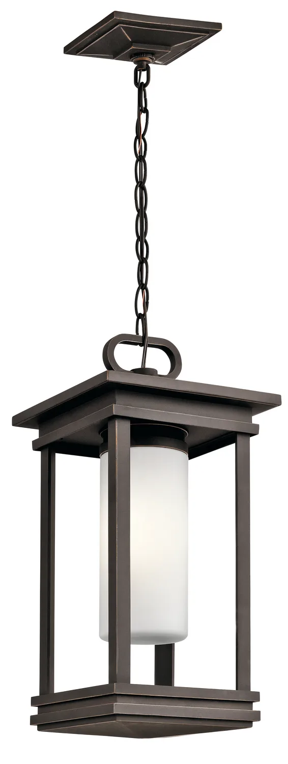 South Hope Outdoor Pendant in Rubbed Bronze