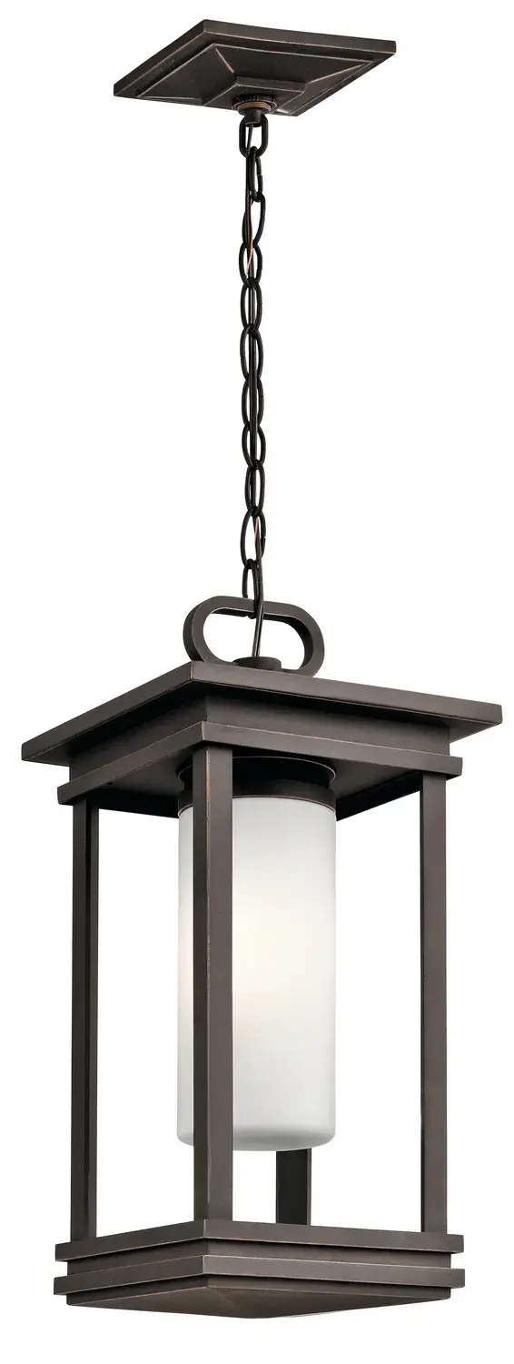 South Hope Outdoor Pendant in Rubbed Bronze