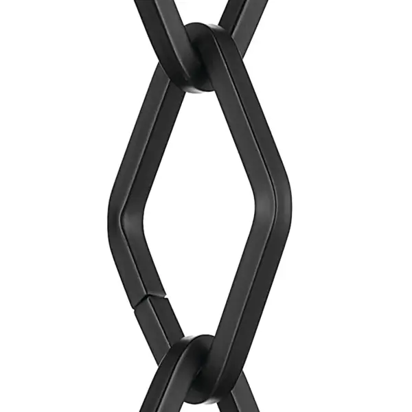 This 36-inch accessory chain provides flexible height adjustment for pendant lighting installations. Available in multiple finishes to match your fixture, it's an essential component for achieving the perfect hanging height. - alternate view