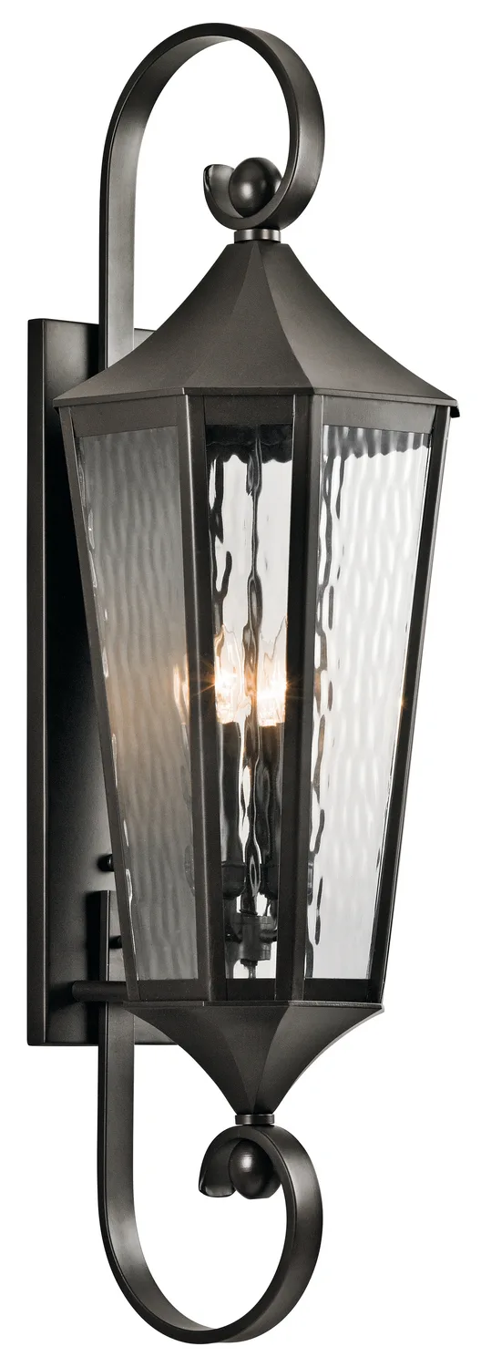 Rochdale 4-Light Outdoor Wall Lantern in Olde Bronze