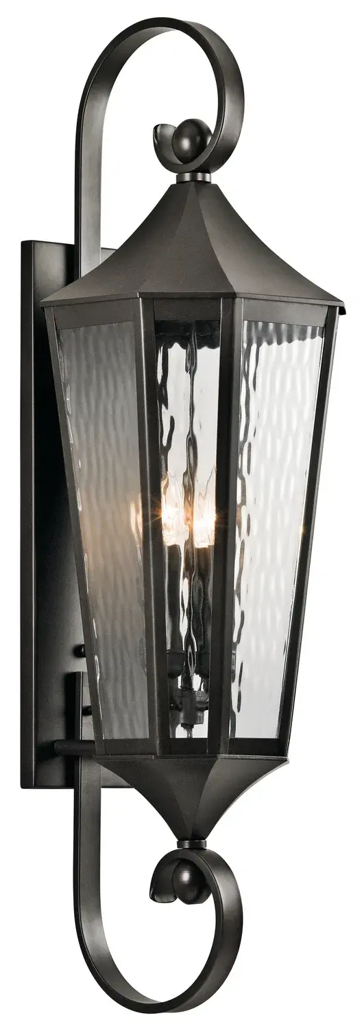 Rochdale 4-Light Outdoor Wall Lantern in Olde Bronze