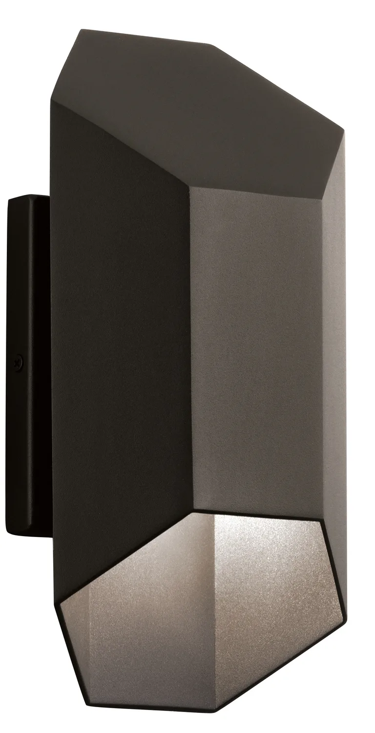 Estella LED Outdoor Wall Light in Textured Architectural Bronze