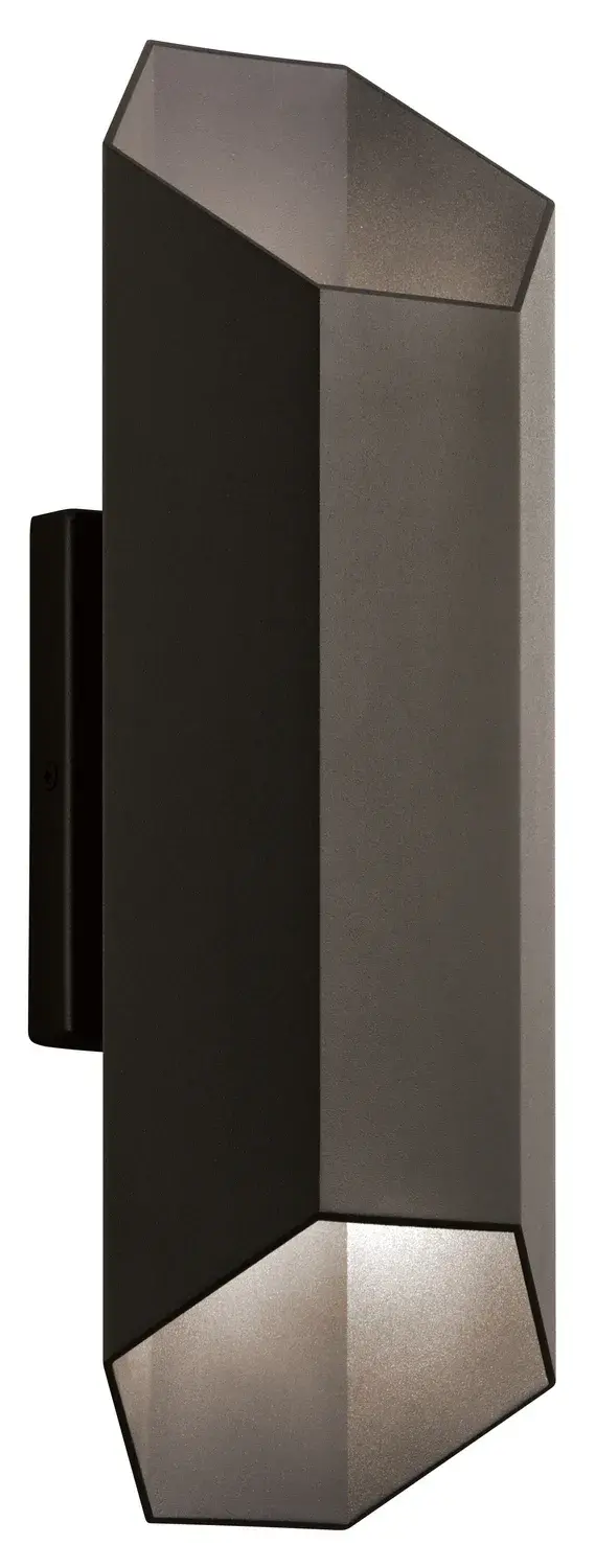 Estella LED Outdoor Wall Light in Textured Architectural Bronze