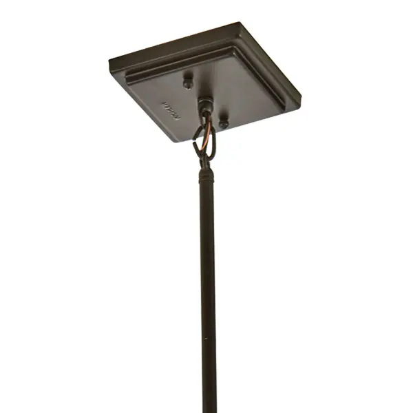 Classic 4-Light Chandelier with Warm Bronze Finish - Image 3