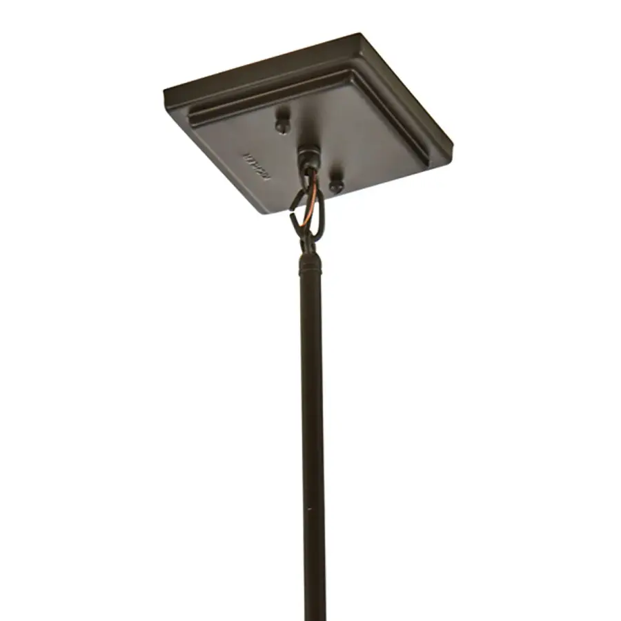 Classic 4-Light Chandelier with Warm Bronze Finish - Image 3