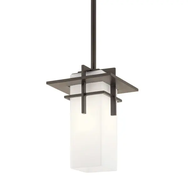 Classic Outdoor Pendant with Timeless Bronze Finish - Image 1