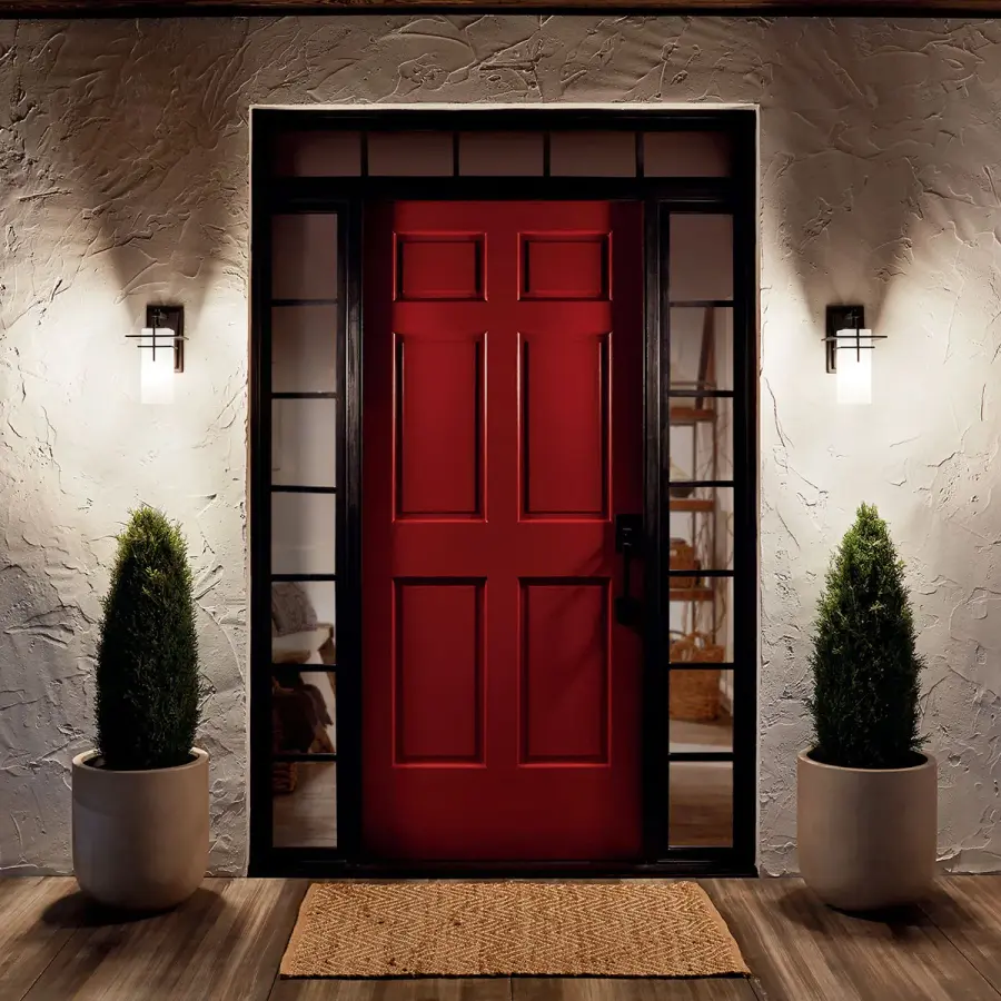 Classic Outdoor Wall Light with Timeless Bronze Finish - Image 4