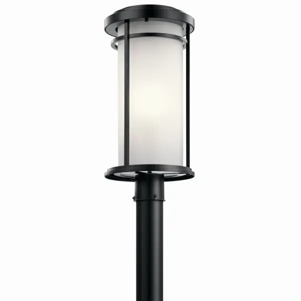 The Toman post mount brings timeless Arts and Crafts styling to your outdoor spaces with clean lines and quality construction. Its wet-rated aluminum body and satin etched glass deliver reliable illumination and curb appeal.