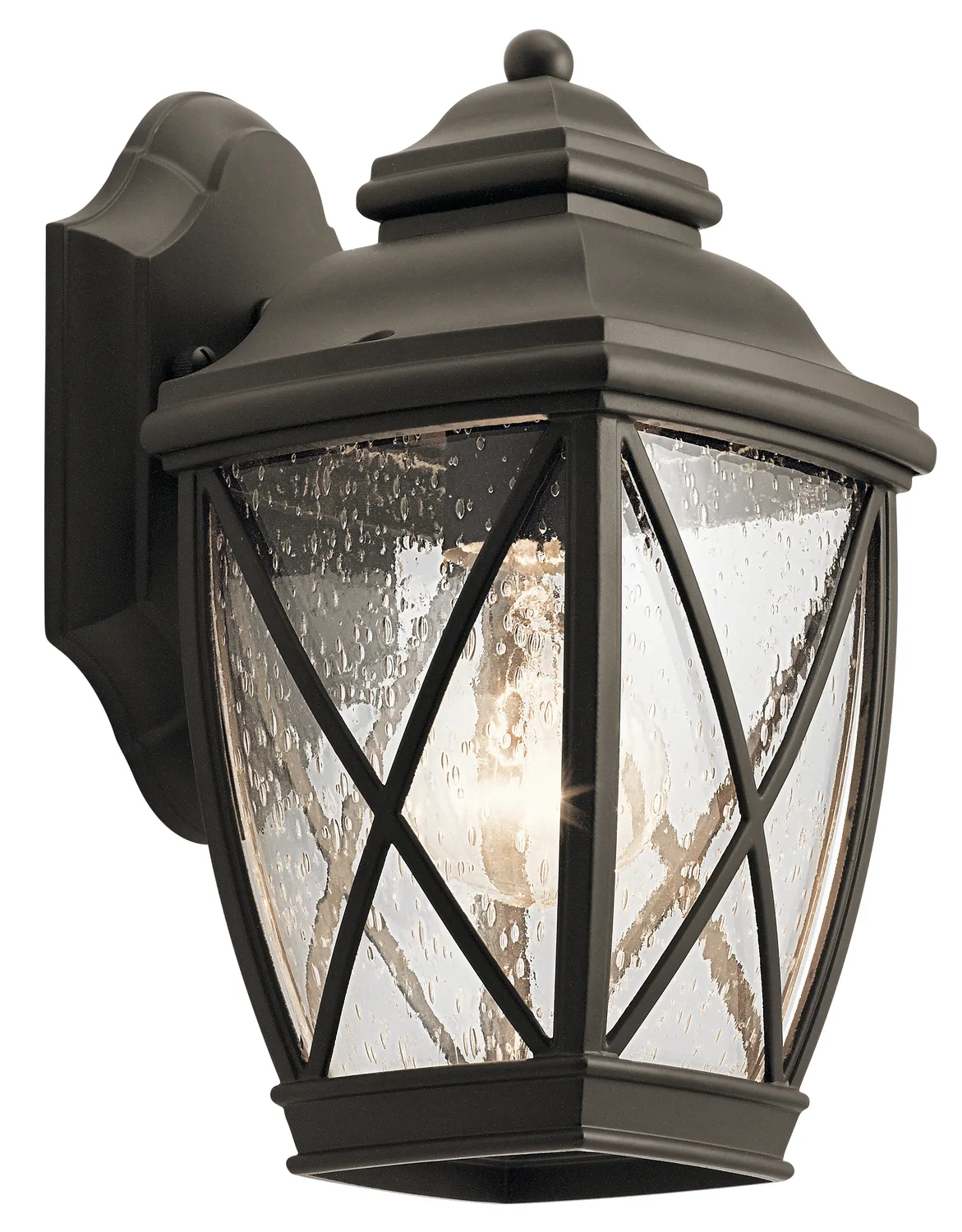 Tangier Outdoor Wall Lantern in Olde Bronze