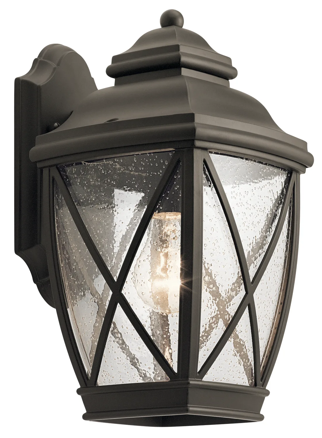 Tangier Outdoor Wall Lantern in Olde Bronze