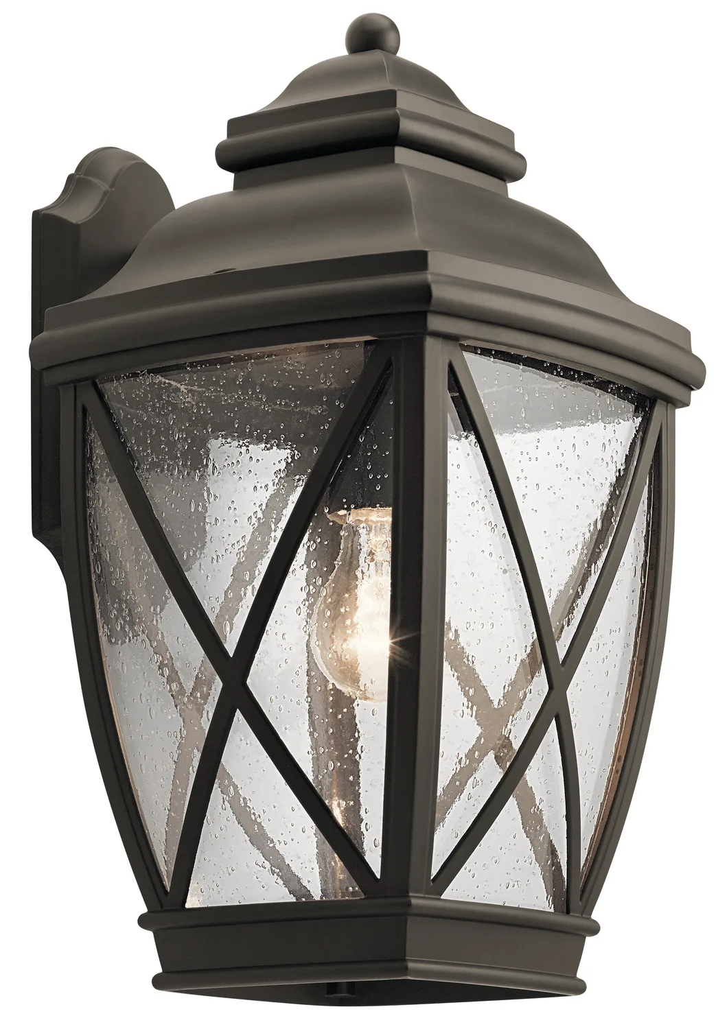 Tangier 17" Outdoor Wall Lantern in Olde Bronze