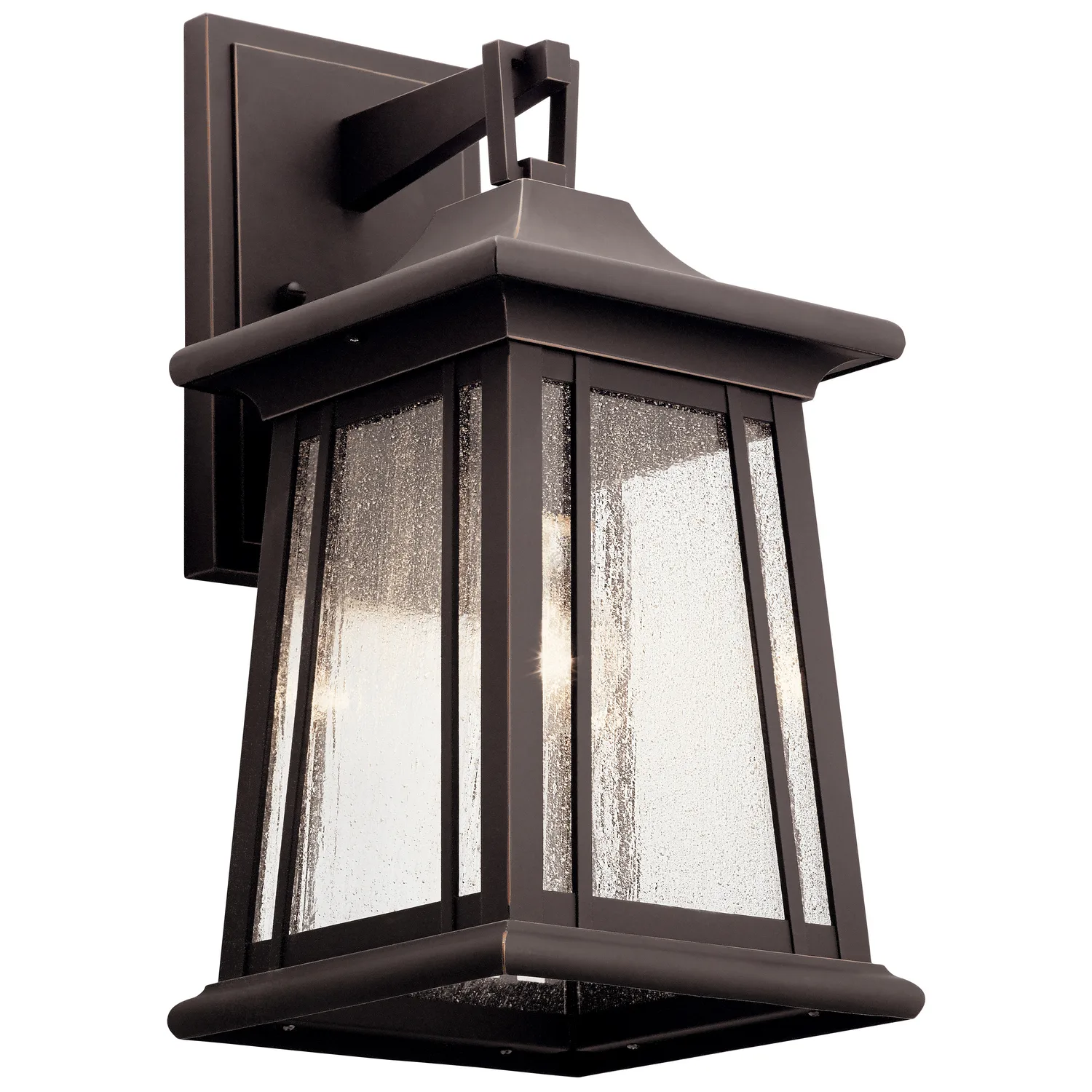 Taden One Light Outdoor Wall Mount in Rubbed Bronze