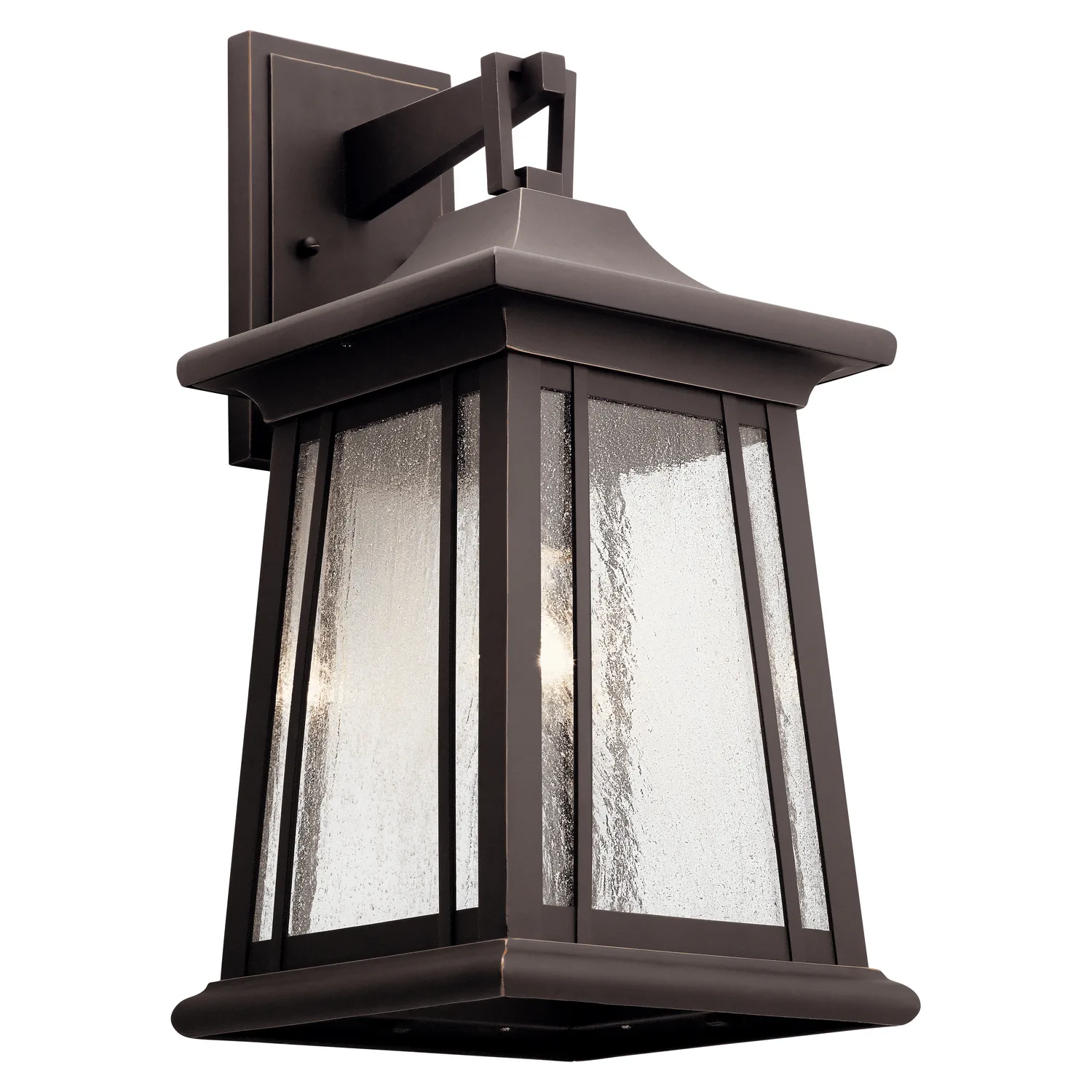 Taden One Light Outdoor Wall Mount in Rubbed Bronze
