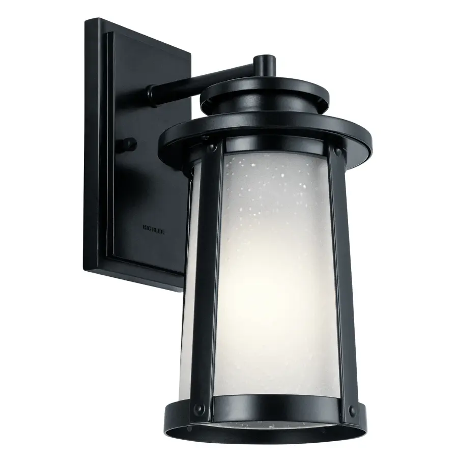 Harbor Bay One Light Outdoor Wall Mount in Black