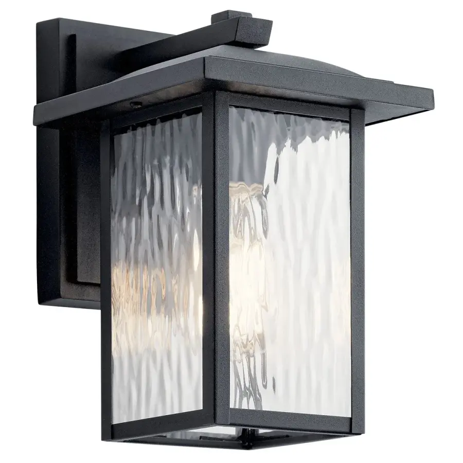 Charming Outdoor Wall Light with Rustic Appeal - Image 1