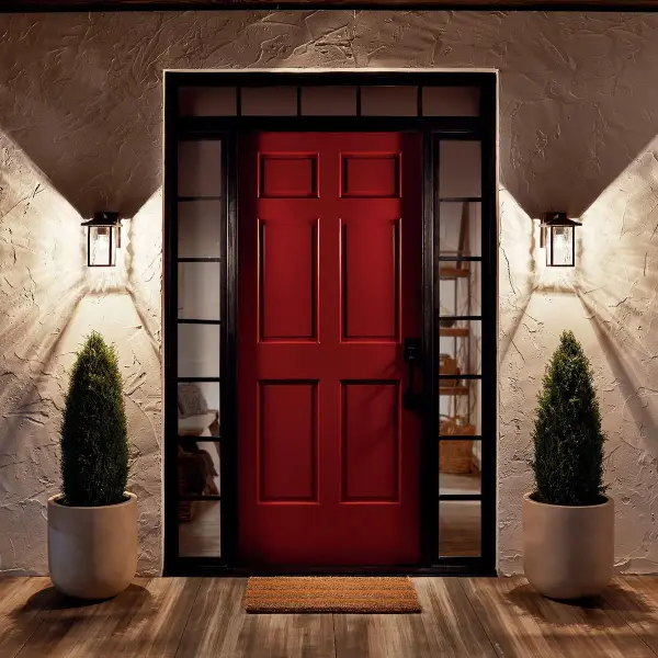 Charming Outdoor Wall Light with Rustic Appeal - Image 5