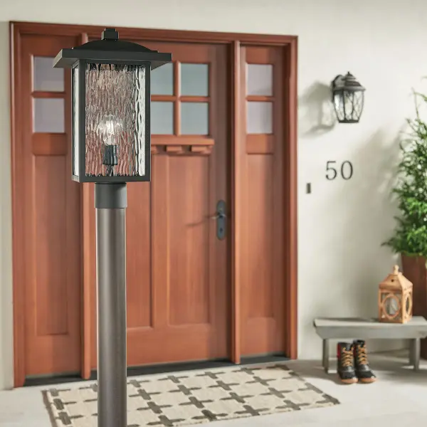 Classic Outdoor Post Light with Wet-Rated Durability - Image 4