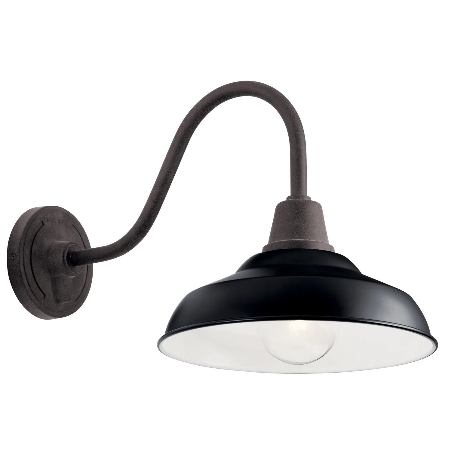 Pier 12" Outdoor Wall Mount Light in Black