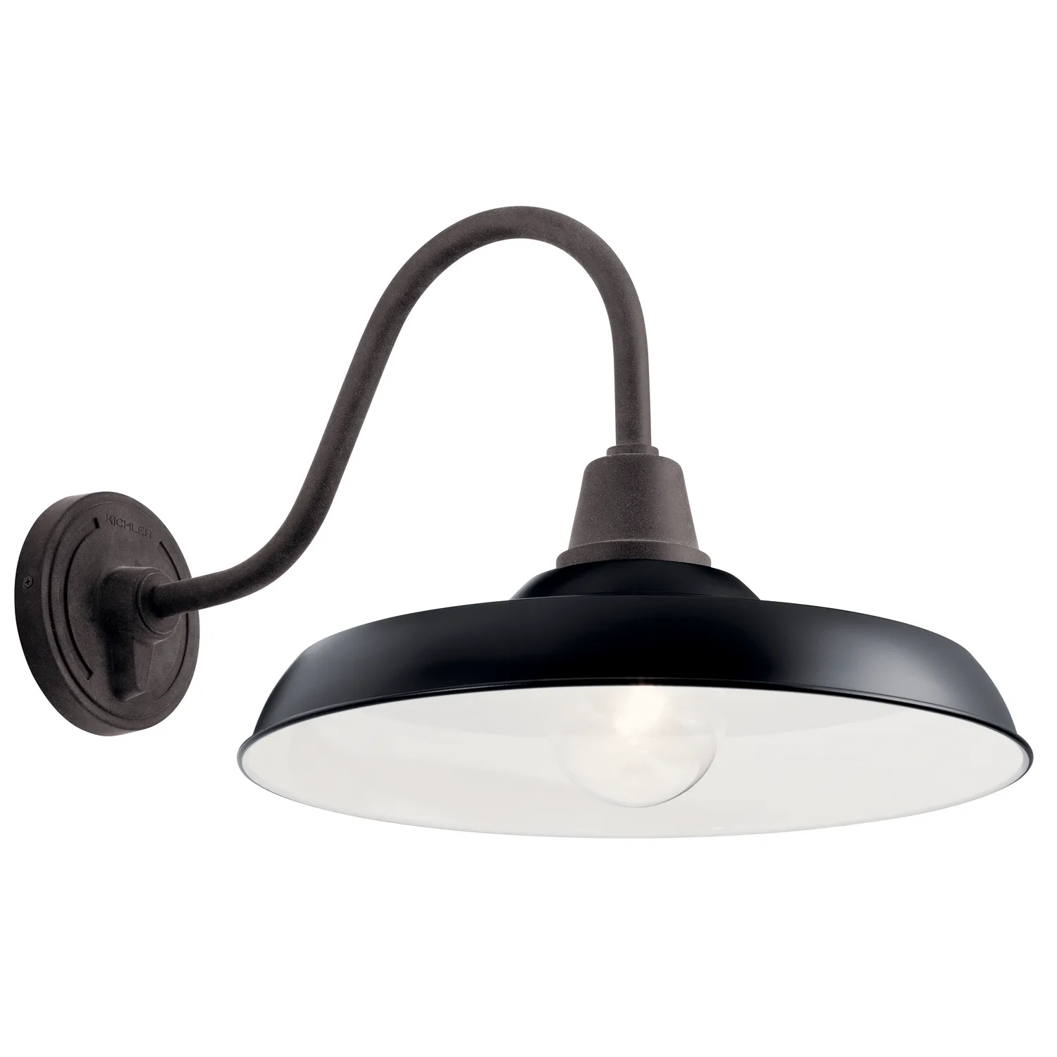 Pier 16" Outdoor Wall Mount Light in Black
