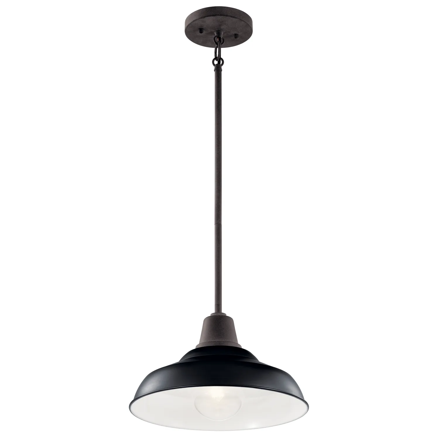 Pier Outdoor Convertible Pendant/Flush Mount in Black
