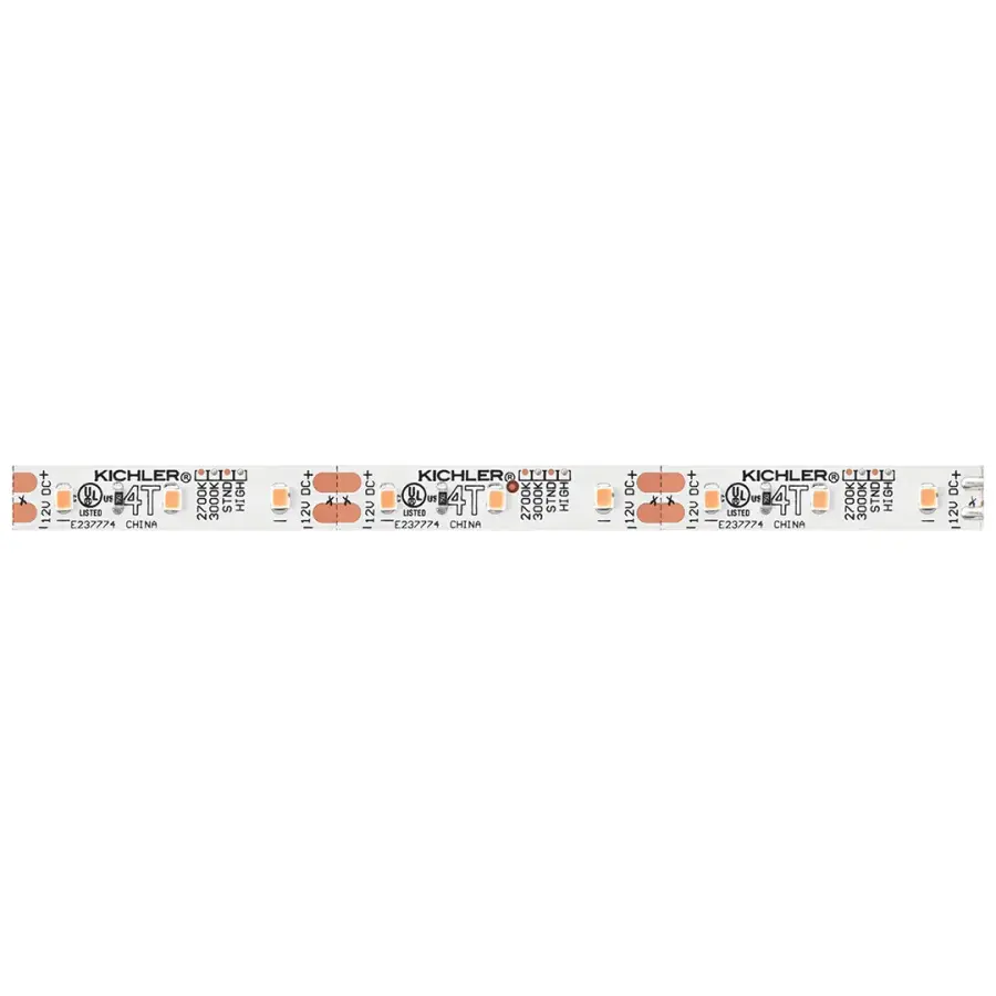 12V LED Tape Light - 3000K Warm White - Image 1