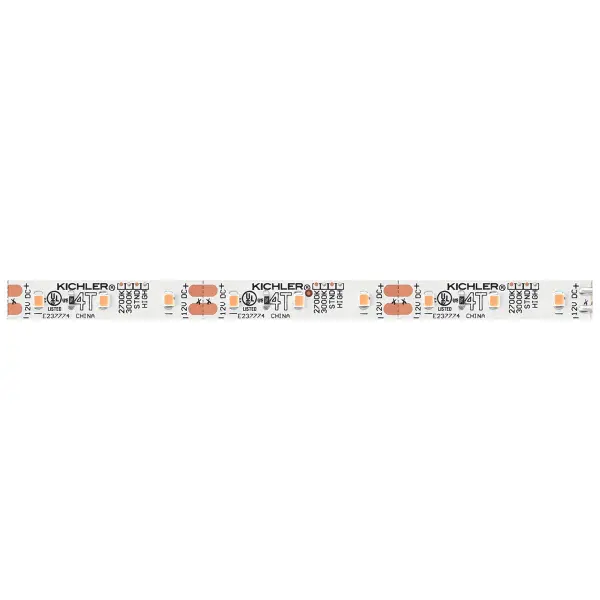 This 12V LED tape light delivers 240 lumens of warm 3000K illumination across 16 feet, perfect for under-cabinet, cove, and accent lighting applications. Dimmable and energy-efficient with integrated LEDs.
