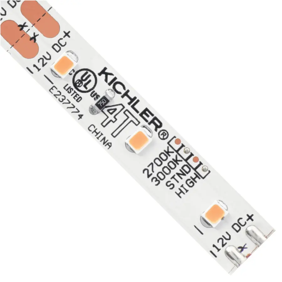 12V LED Tape Light - 16ft, 3000K Warm White - Image 2