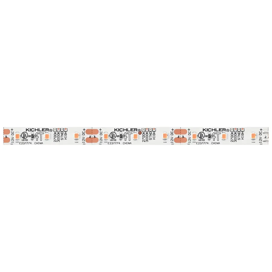 12V LED Tape Light - 16ft Warm White - Image 1