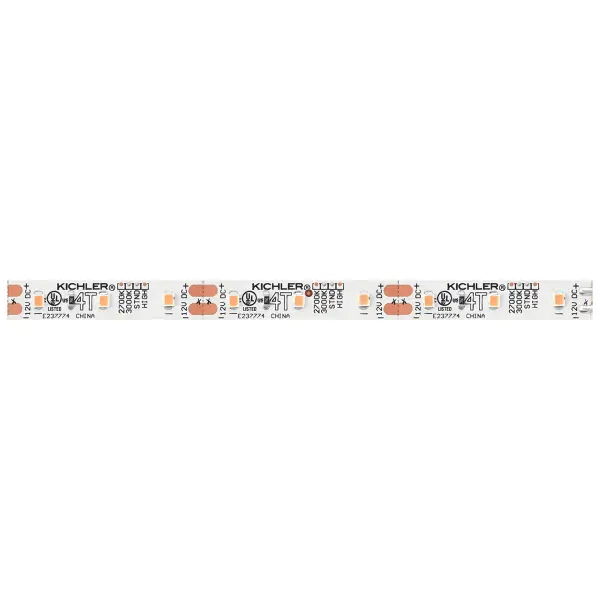 12V LED Tape Light - 16ft Warm White - Image 1