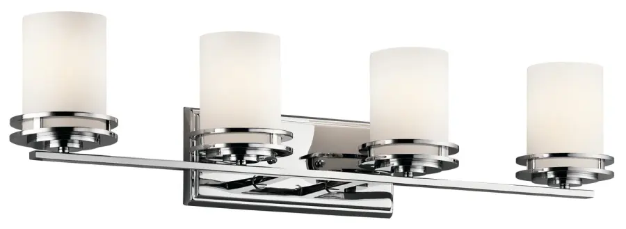 Hendrik 4-Light Bath Vanity in Chrome